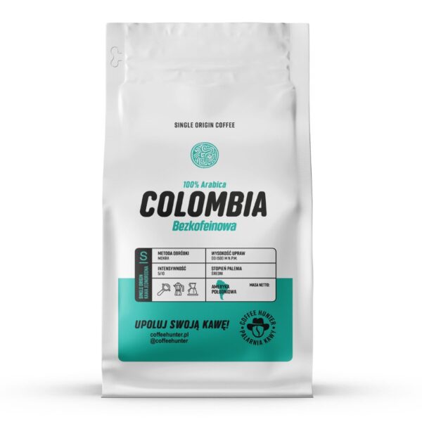Kawa Colombia Bezkofeinowa