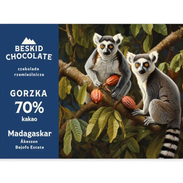 CZEKOLADA GORZKA 70% MADAGASKAR