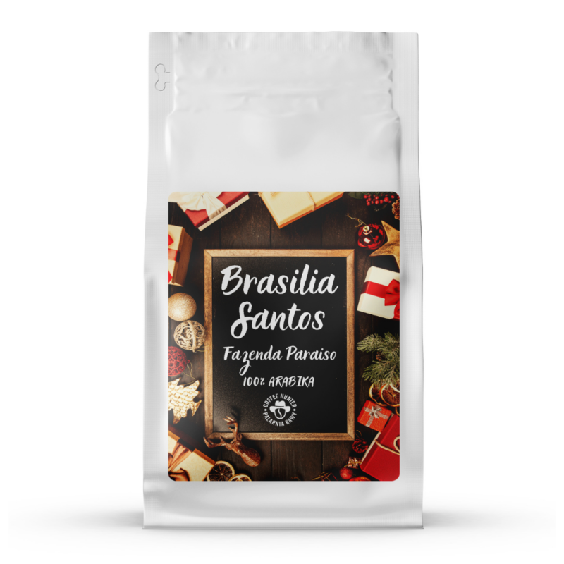Brasilia Santos XMASS KAWA ZIARNISTA 250g.