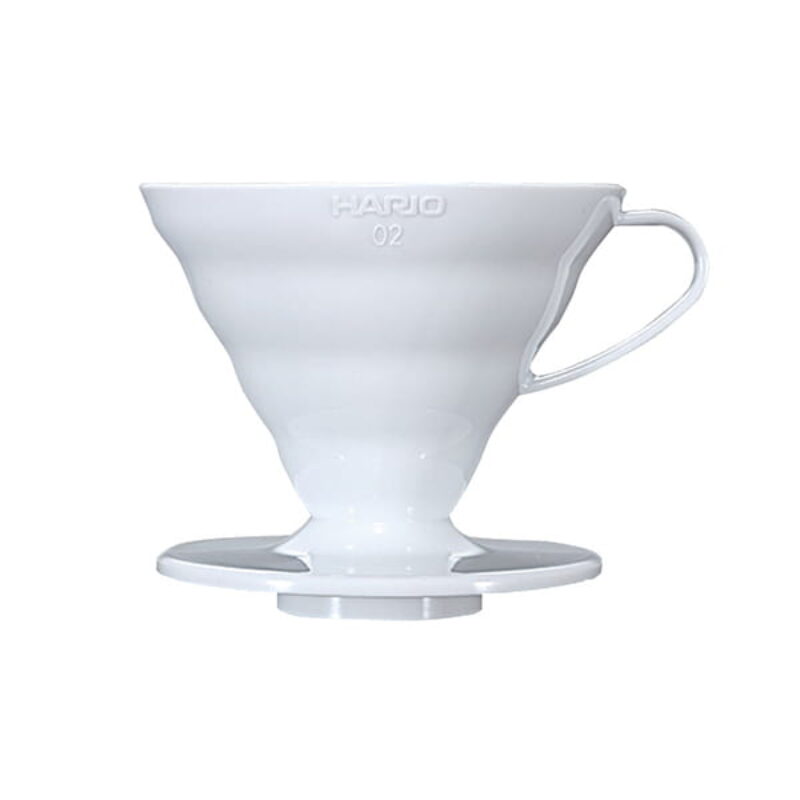 Drip do kawy - plastikowy Hario V60 - 01 lub 02 - Biały