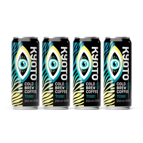 Pakiet KYOTO Tonic Cold Brew Coffee 250 ml PUSZKA