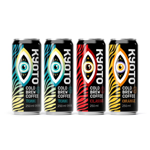 Pakiet KYOTO Mix Cold Brew Coffee 250 ml PUSZKA